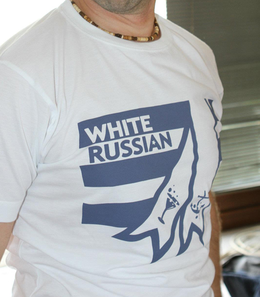 White Russian shirt